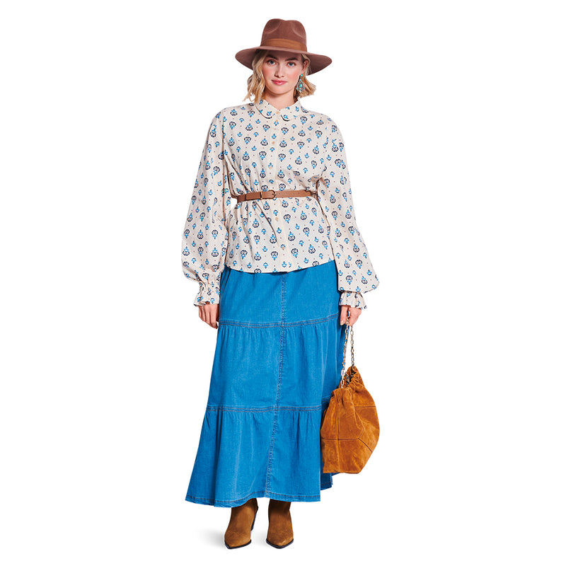 Patron Burda n°5700 : Blouse