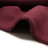 Thick Bordeaux thick minkee fabric