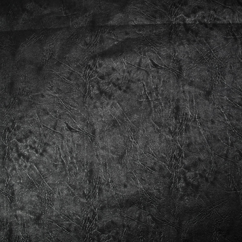 Jersey polyester effet marbré noir