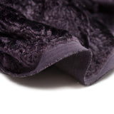 Fourrure en coton aspect astrakan violet