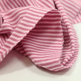 Jersey de algodón rosado claro y rosa oscuro