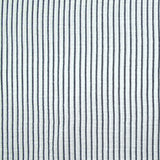 Polyester cheese fine stripes navy blue background