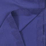 Indigo blue organic cotton jersey