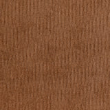 Velours polyester fines côtes marron noisette