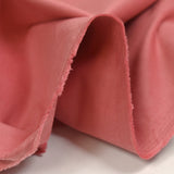 Velours côtelé 100% coton 1 mm rose