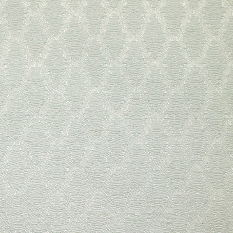 Jacquard en satin de coton élasthanne blanc cassé