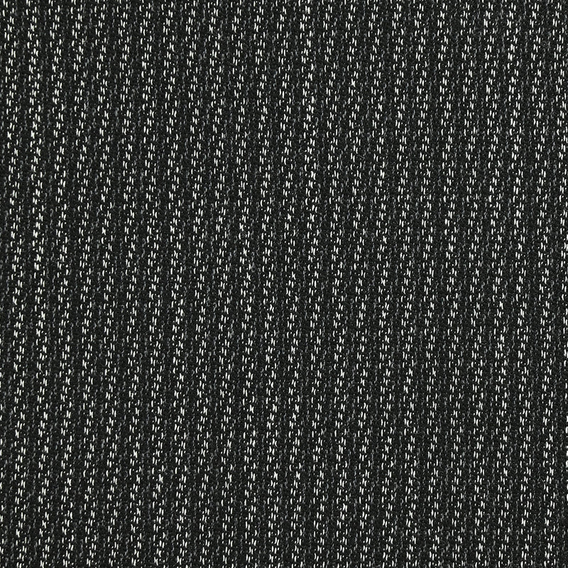 Tissu tailleur laine mélangée Elsa fond noir