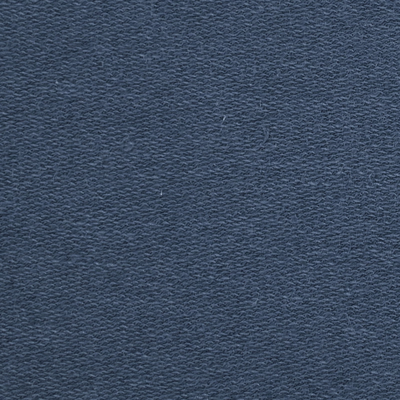 Jersey French Terry Jeans de algodón azul orgánico