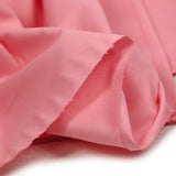 Popeline de coton rose flamant