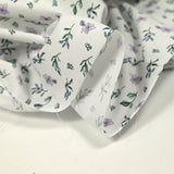 Celestial Green Celestial Cotton and Parma White Fond