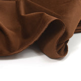 Velours de coton côtelé 2mm marron