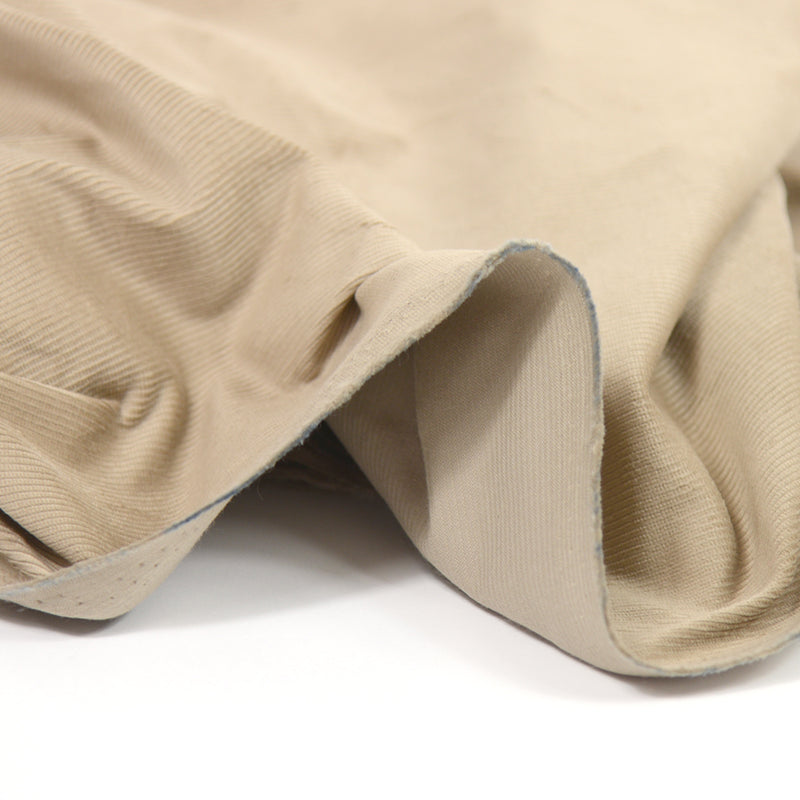 Velours de coton côtelé 2mm beige