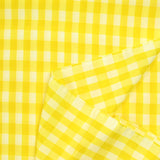 Estelle plated polyviscose yellow background