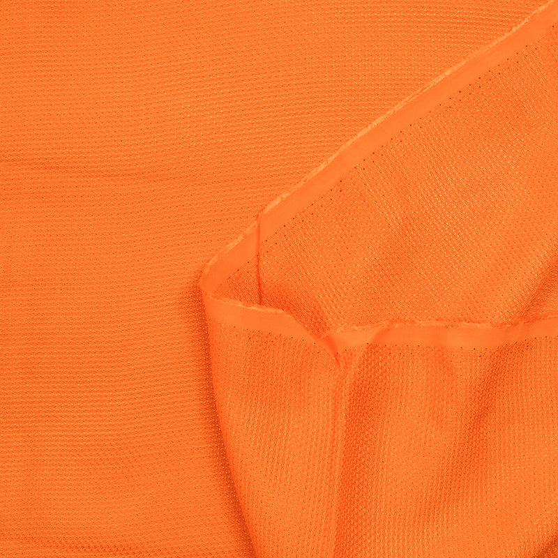 Kelly Orange Textured Viscose