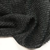 Maille Bianca côtelée noir