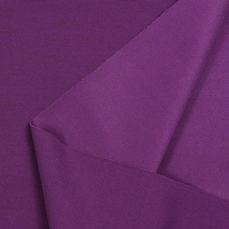 Violet Ottoman polyester knit