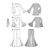 Patron n°2373 : Déguisement années 70 pour femme