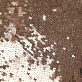 Toile sequin nude envers blanc