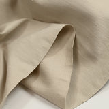 Jersey french terry coton Bio beige clair