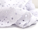 Broderie anglaise Naomie blanc