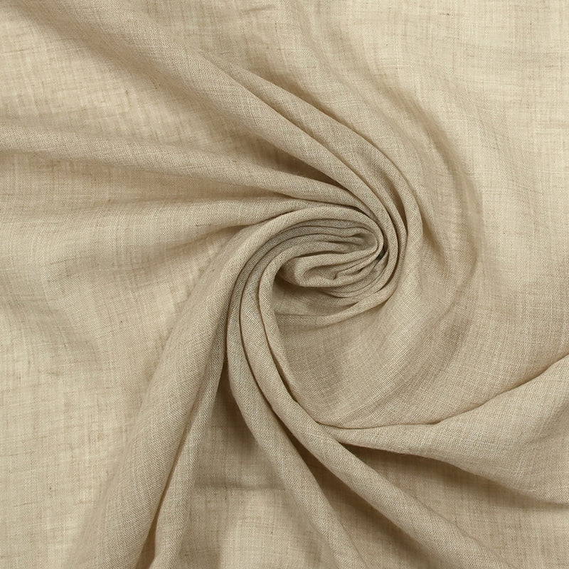 Voile de polycoton Vicky sable