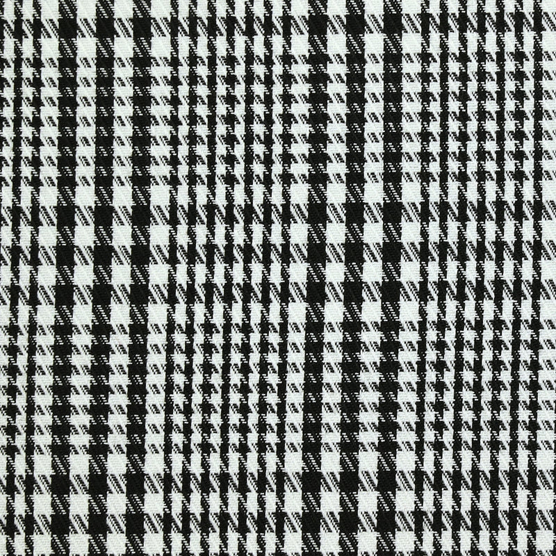 Jacquard Prince de Galles noir et blanc