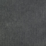 Velours côtelé polyester TM gris foncé