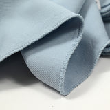 Sergé de polyester bleu ciel