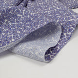 Crêpe viscose imprimé liberté bleu sur fond clair