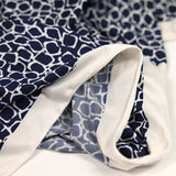 Jersey polyester écailles fond marine