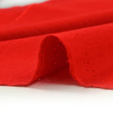 Crêpe polyviscose Lily rouge vif