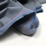 Marine and white striped cotton