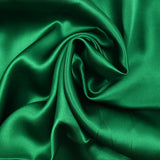 Satin de soie 100% vert impérial