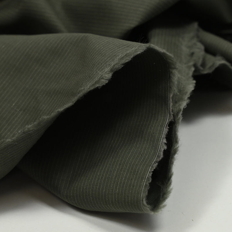 Striped cotton khaki background