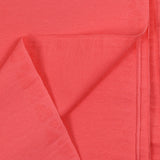 Jersey french terry cotton organic pink coral