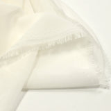 Mousseline de polyester blanc cassé