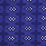 Blue Héraklion English embroidery