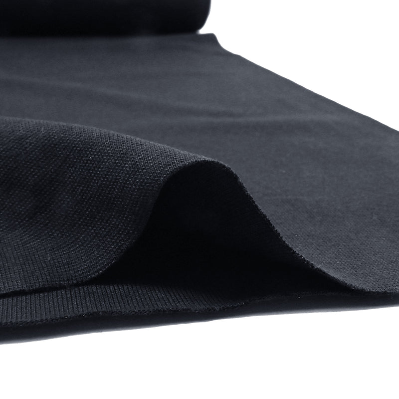 Tissu Laine Cachemire - 80% Laine, 15% Polyamide, 5% Cachemire - Largeur 152 Cm - Vendu Au Mètre - Bleu Foncé