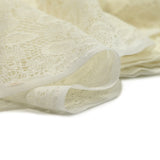 Dentelle polycoton Louise blanc cassé