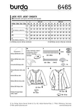 Burda boss n ° 6465: Parisian blazer