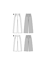 Patron n ° 6573 BURDA: Pants