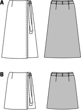 Patron n ° 6733: Portfolio skirt