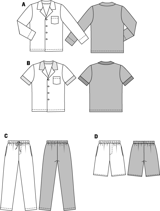 Jefe N ° 6741: pijama para hombres