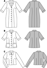 Patron n°6760 : Robe et Veste