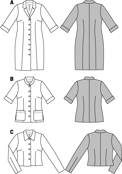 Patron n°6760 : Robe et Veste