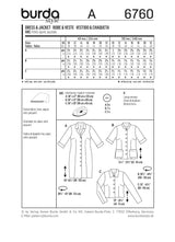 Patron n°6760 : Robe et Veste