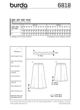 Boss n ° 6818: light skirt