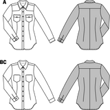 Patron n°6849 : Chemises