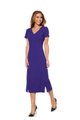 Patron n ° 6894: V -neck dress