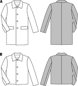 Patron n ° 6932: Manteau and jacket for men